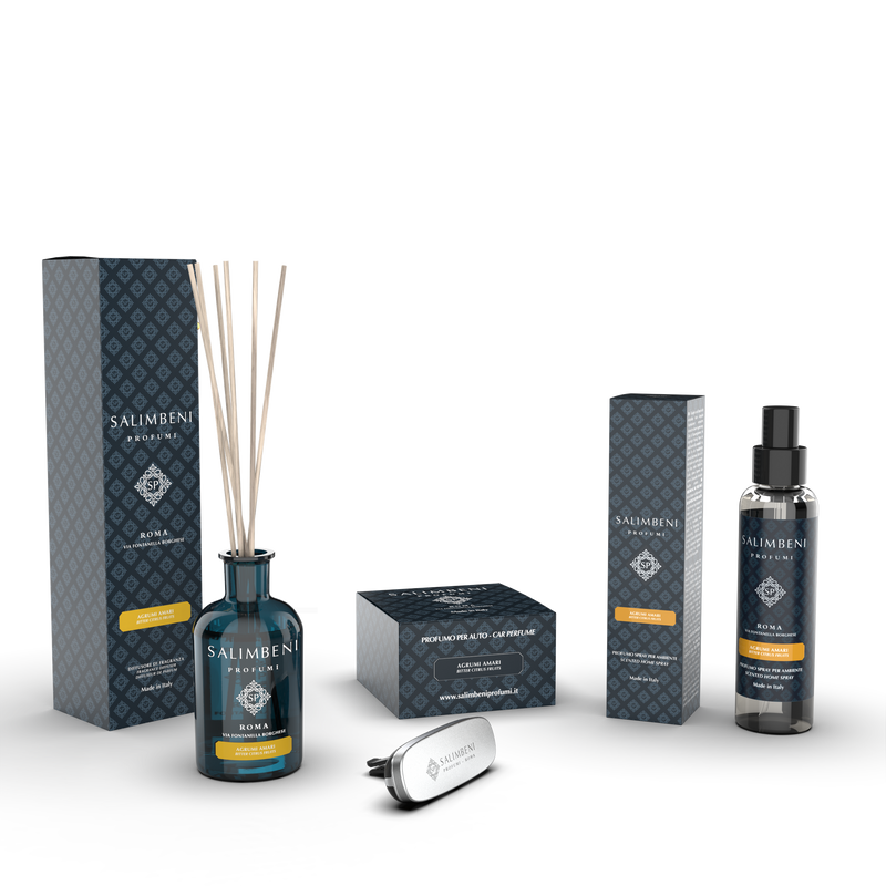 Difusor de Varillas 250ml + Difusor de Coche + Ambientador en Spray 150ml (FRAGANCIA A TU ELECCIÓN)