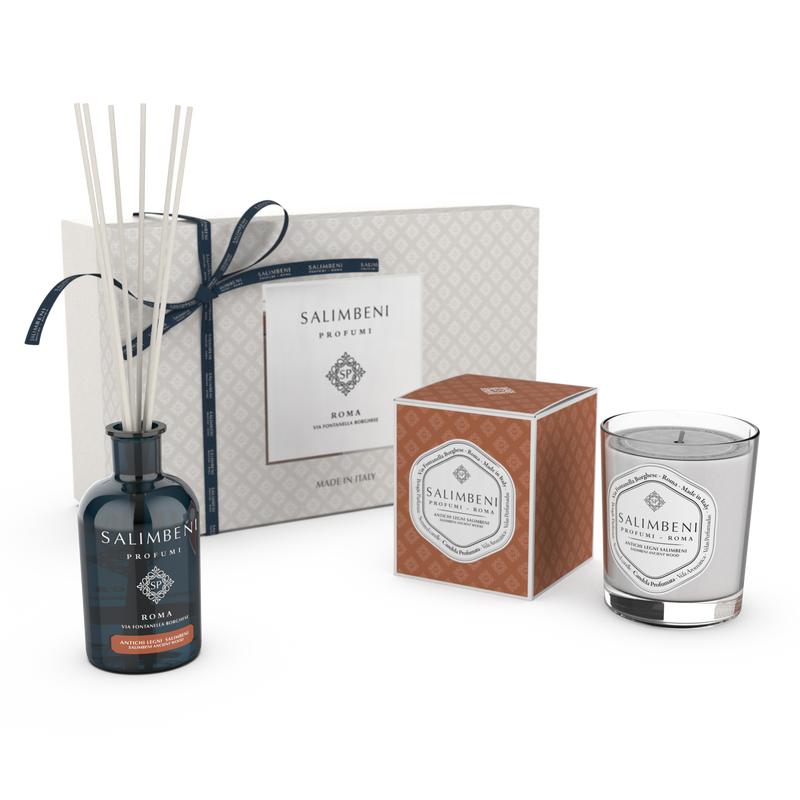 Confección Regalo A TU ELECCIÓN (Difusor de Varillas 250 ml + Vela Aromática 190gr de la misma fragancia)