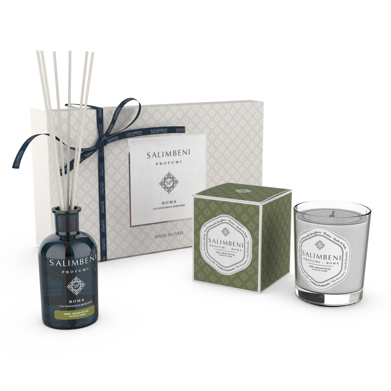 Confección Regalo A TU ELECCIÓN (Difusor de Varillas 250 ml + Vela Aromática 190gr de la misma fragancia)