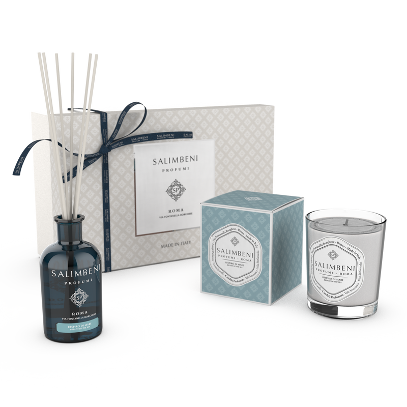 Confección Regalo A TU ELECCIÓN (Difusor de Varillas 250 ml + Vela Aromática 190gr de la misma fragancia)