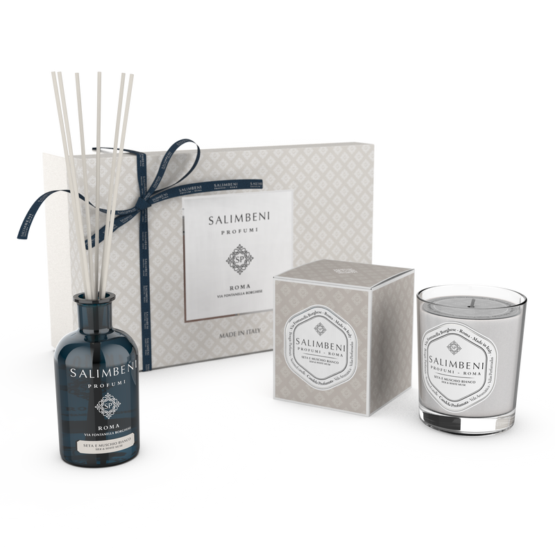 Confección Regalo A TU ELECCIÓN (Difusor de Varillas 250 ml + Vela Aromática 190gr de la misma fragancia)