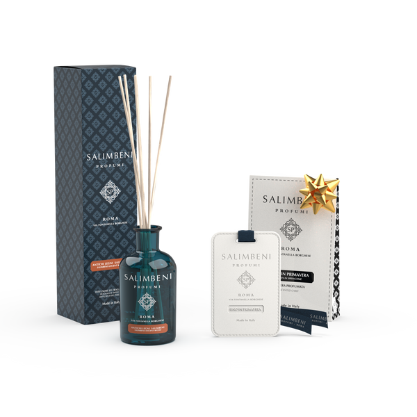 Difusor de Varillas 100 ml A TU ELECCIÓN + Tarjetas perfumadas para el Armario (3pz) - Lino en Primavera de PRUEBA GRATUITA