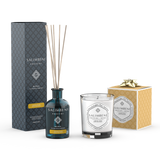 Difusor de Varillas de 250 ml A TU ELECCIÓN + Vela Perfumada de 190 g de la misma fragancia de PRUEBA GRATUITA