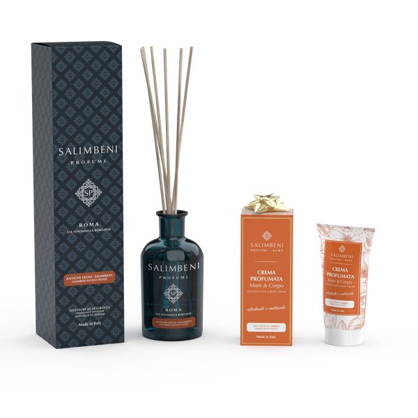 Bosques Antiguos Salimbeni 100 ml + Crema Perfumada 50ml a tu elección de PRUEBA GRATUITA