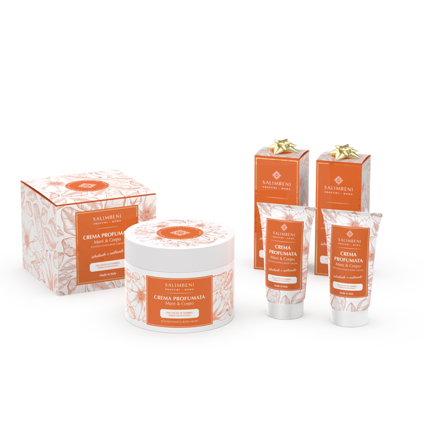 Crema Perfumada 200ml Encanto de Ámbar + Crema Perfumada 50ml Encanto de Ámbar de PRUEBA GRATUITA