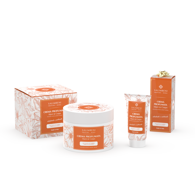 Crema Perfumada 200ml a elección + Crema Perfumada 50ml de la misma fragancia del formato de 200ml de PRUEBA GRATUITA