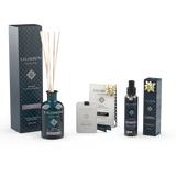 Difusor de Varillas de 250 ml A TU ELECCIÓN + Tarjetas Perfumadas para el Armario (3 uds) - Lino en Primavera de PRUEBA GRATUITA + Ambientador en Spray de 150 ml del mismo perfume que el Difusor de 250 ml