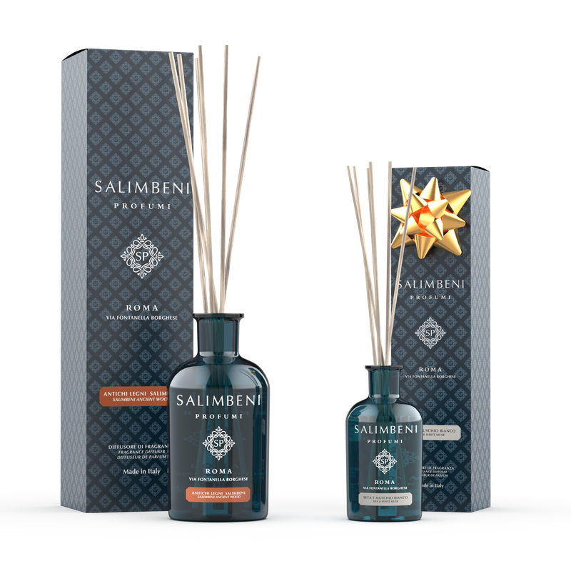 Bosques Antiguos Salimbeni 250 ml + Seda y Musgo Blanco 100 ml de PRUEBA GRATUITA