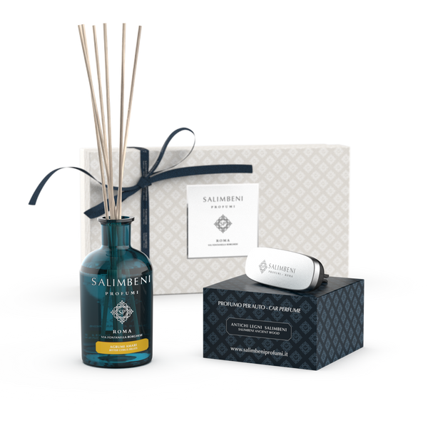 Confección Regalo A TU ELECCIÓN (Difusor de Varillas 250 ml + Difusor de Coche de la misma fragancia)