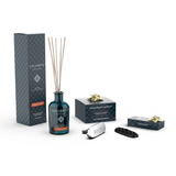 Difusor de Varillas 100 ml (FRAGANCIA A TU ELECCIÓN) +  Difusor para Coche Cromado Bosques Antiguos Salimbeni de PRUEBA GRATUITA + 1 Recarga Coche (misma fragancia del difusor) de PRUEBA GRATUITA