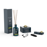 Difusor de Varillas 100 ml (FRAGANCIA A TU ELECCIÓN) +  Difusor para Coche Cromado Bosques Antiguos Salimbeni de PRUEBA GRATUITA + 1 Recarga Coche (misma fragancia del difusor) de PRUEBA GRATUITA