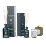 Difusor de Varillas de 250 ml (fragancia a tu elección) + Difusor de Varillas de 100ml (en la misma fragancia)+ Vela Aromática 190gr de PRUEBA GRATUITA (en la misma fragancia)
