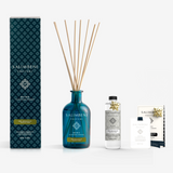 Difusor de Varillas 250 ml (FRAGANCIA A TU ELECCIÓN) + Recarga de 250ml de la misma fragancia del Difusor + Tarjetas Perfumadas para Armarios (3 uds)