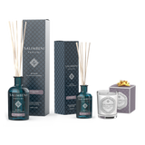 Difusor de Varillas de 250 ml (fragancia a tu elección) + Difusor de Varillas de 100ml (en la misma fragancia)+ Vela Aromática 190gr de PRUEBA GRATUITA (en la misma fragancia)