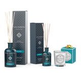 Difusor de Varillas de 250 ml (fragancia a tu elección) + Difusor de Varillas de 100ml (en la misma fragancia)+ Vela Aromática 190gr de PRUEBA GRATUITA (en la misma fragancia)