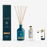 Difusor de Varillas 250 ml (FRAGANCIA A TU ELECCIÓN) + Recarga de 250ml de la misma fragancia del Difusor + Tarjetas Perfumadas para Armarios (3 uds)