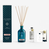 Difusor de Varillas 250 ml (FRAGANCIA A TU ELECCIÓN) + Recarga de 250ml de la misma fragancia del Difusor + Tarjetas Perfumadas para Armarios (3 uds)