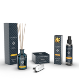 Difusor de Varillas 100ml + Difusor para Coche (misma fragancia) + Ambientador en Spray 150ml de Prueba Gratuita (misma fragancia)