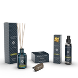 Difusor de Varillas 100ml + Difusor para Coche (misma fragancia) + Ambientador en Spray 150ml de Prueba Gratuita (misma fragancia)