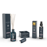 Difusor de Varillas 100ml + Difusor para Coche (misma fragancia) + Ambientador en Spray 150ml de Prueba Gratuita (misma fragancia)