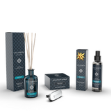 Difusor de Varillas 100ml + Difusor para Coche (misma fragancia) + Ambientador en Spray 150ml de Prueba Gratuita (misma fragancia)