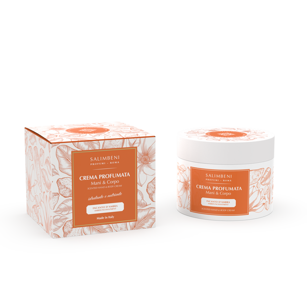 Encanto de Ámbar - Crema Perfumada para Manos y Cuerpo 200ml