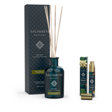 Difusor de Varillas de 250 ml (FRAGANCIA A TU ELECCIÓN) +  Eau de Parfum en formato de viaje de 15 ml (FRAGANCIA A TU ELECCIÓN) de PRUEBA GRATUITA