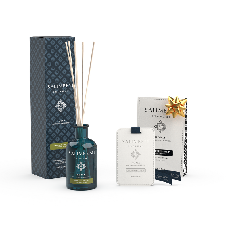 Difusor de Varillas 100 ml A TU ELECCIÓN + Tarjetas perfumadas para el Armario (3pz) - Lino en Primavera de PRUEBA GRATUITA