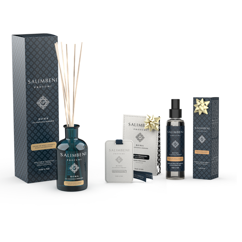 Difusor de Varillas de 250 ml A TU ELECCIÓN + Tarjetas Perfumadas para el Armario (3 uds) - Lino en Primavera de PRUEBA GRATUITA + Ambientador en Spray de 150 ml del mismo perfume que el Difusor de 250 ml