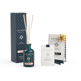 Difusor de Varillas 100 ml A TU ELECCIÓN + Tarjetas perfumadas para el Armario (3pz) - Lino en Primavera de PRUEBA GRATUITA
