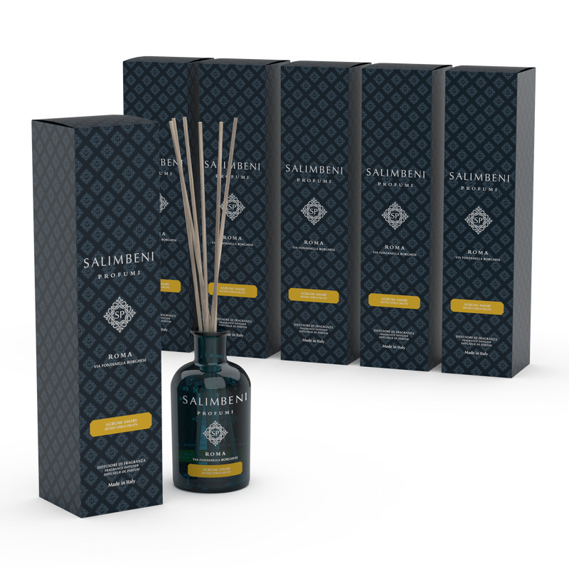 6 Difusores de varillas de 100 ml (FRAGANCIA A ELECCIÓN)