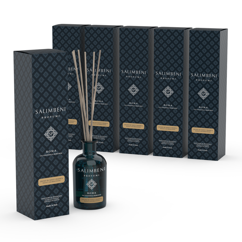 6 Difusores de varillas de 100 ml (FRAGANCIA A ELECCIÓN)