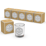 6 Velas Aromáticas 190gr (FRAGANCIA A TU ELECCIÓN)