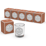 6 Velas Aromáticas 190gr (FRAGANCIA A TU ELECCIÓN)