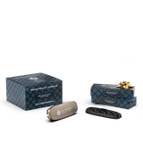 Difusor para coche acabado en bronce A TU ELECCIÓN + 2 recargas para coche de la misma fragrancia de PRUEBA GRATUITA