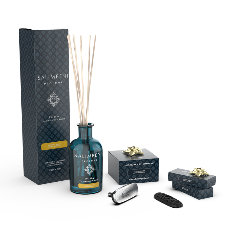 Difusor de Varillas 250 ml (FRAGANCIA A TU ELECCIÓN) + Difusor para Coche en la misma fragancia de PRUEBA GRATUITA + 2 recargas para auto en la misma fragancia de PRUEBA GRATUITA