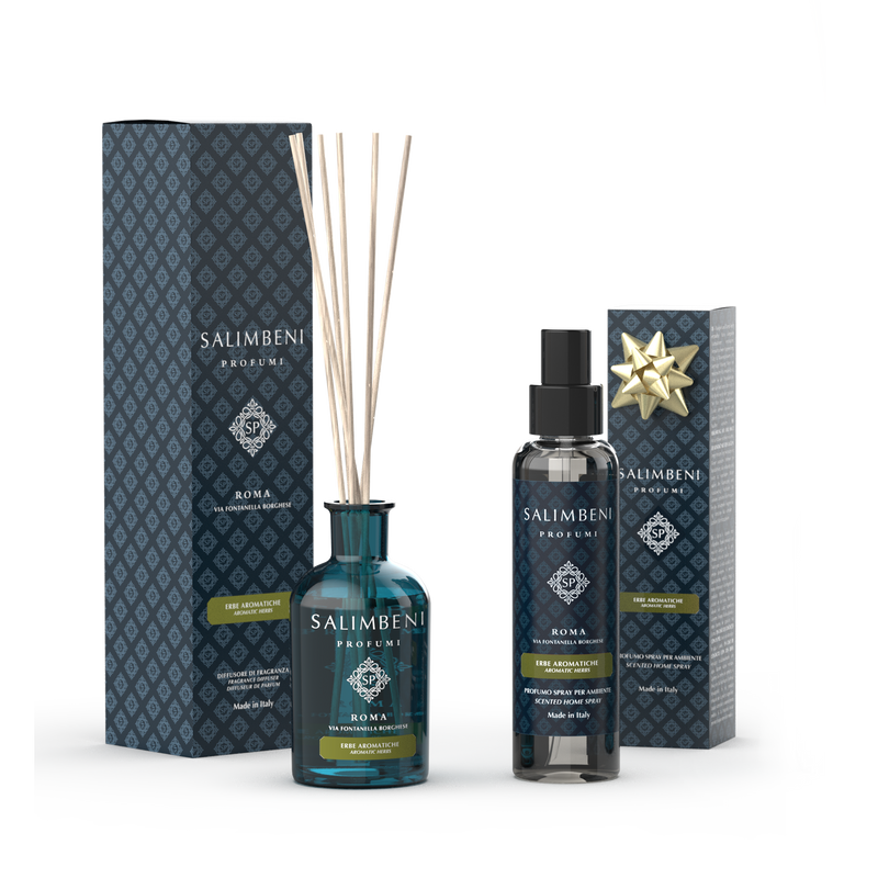 Difusor de Varillas 100 ml (fragancia a elección) + Ambientador en Spray 150 ml de la misma fragancia de PRUEBA GRATUITA