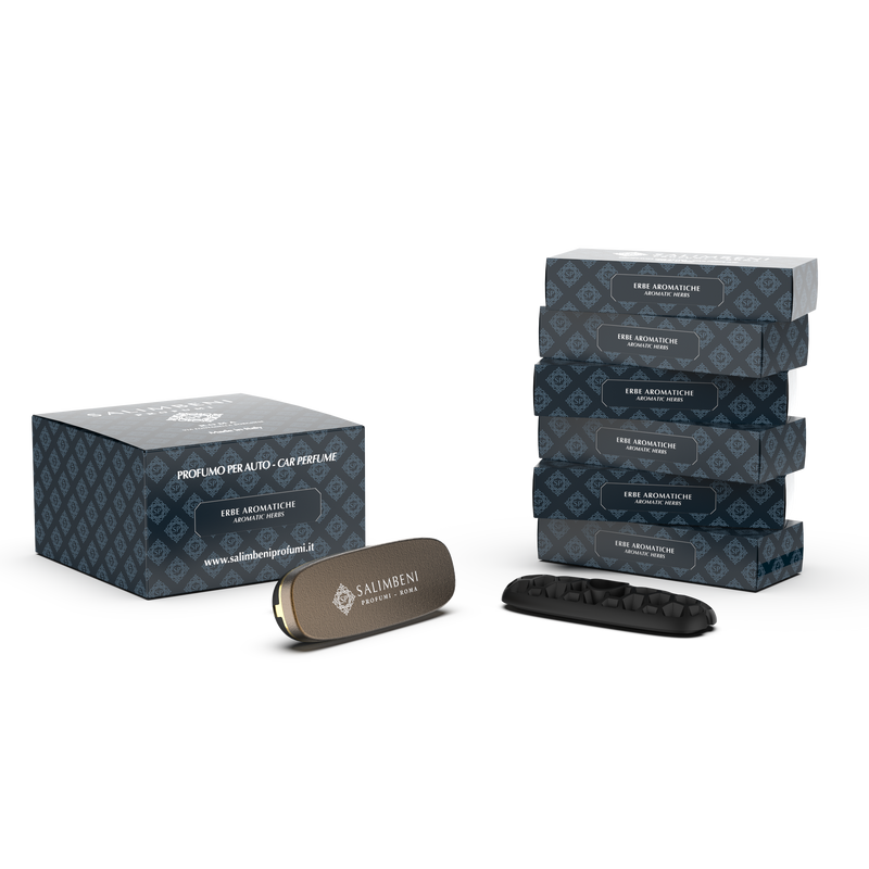 Difusor de Coche A TU ELECCIÓN + 6 recargas de la misma fragancia