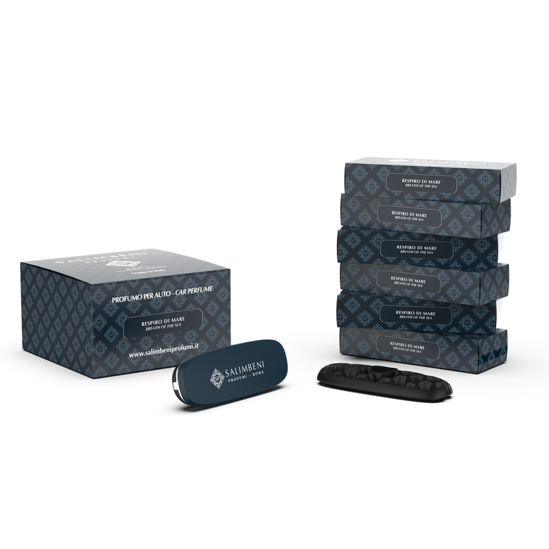 Difusor de Coche A TU ELECCIÓN + 6 recargas de la misma fragancia