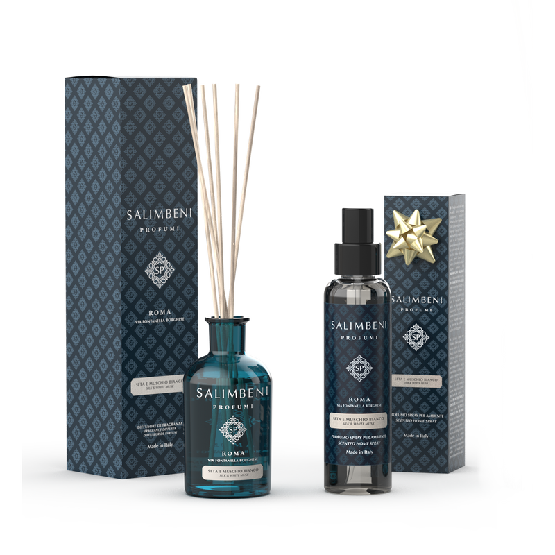 Difusor de Varillas 100 ml (fragancia a elección) + Ambientador en Spray 150 ml de la misma fragancia de PRUEBA GRATUITA