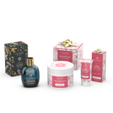 Eau de Parfum 100ml a tu elección + Crema Perfumada 200ml (misma fragancia) de PRUEBA GRATUITA + Crema Perfumada 50ml (misma fragancia) de PRUEBA GRATUITA