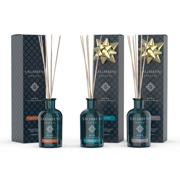 Bosques Antiguos Salimbeni 100 ml + Flores en Riviera 100 ml + Higo de Elba 100 ml