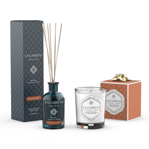 Bosques Antiguos Salimbeni 100 ml + Vela Aromática 190 g Bosques Antiguos Salimbeni
