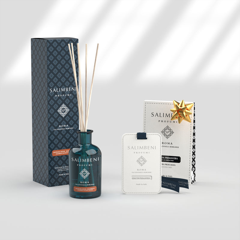 Bosques Antiguos Salimbeni 100 ml + Tarjetas Perfumadas (3pz.) de REGALO
