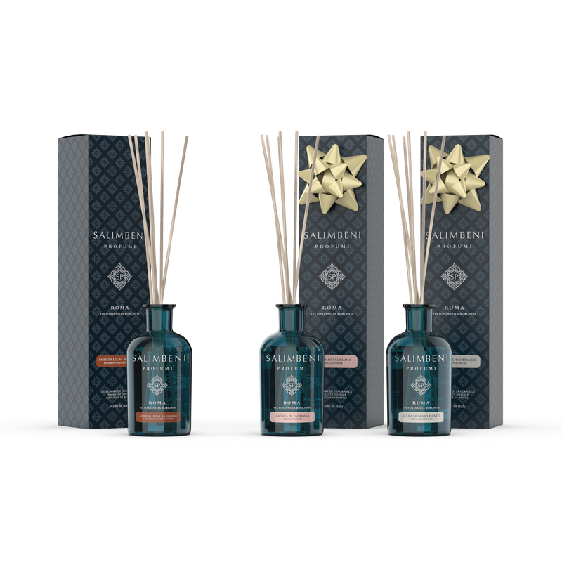 Bosques Antiguos de 100 ml + Azahar de Taormina de 100 ml de PRUEBA GRATUITA + Seda y Musgo Blanco de 100ml de PRUEBA GRATUITA