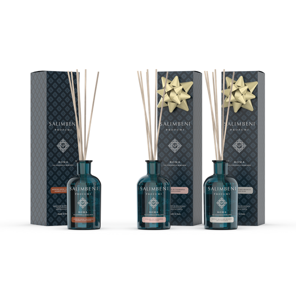 Bosques Antiguos Salimbeni 100 ml + Azahar De Taormina 100 ml de PRUEBA GRATUITA + Seda y Musgo Blanco 100 ml de PRUEBA GRATUITA