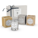 Confección Regalo 3 Velas Aromáticas de 190gr (FRAGANCIAS MIXTAS A TU ELECCIÓN)