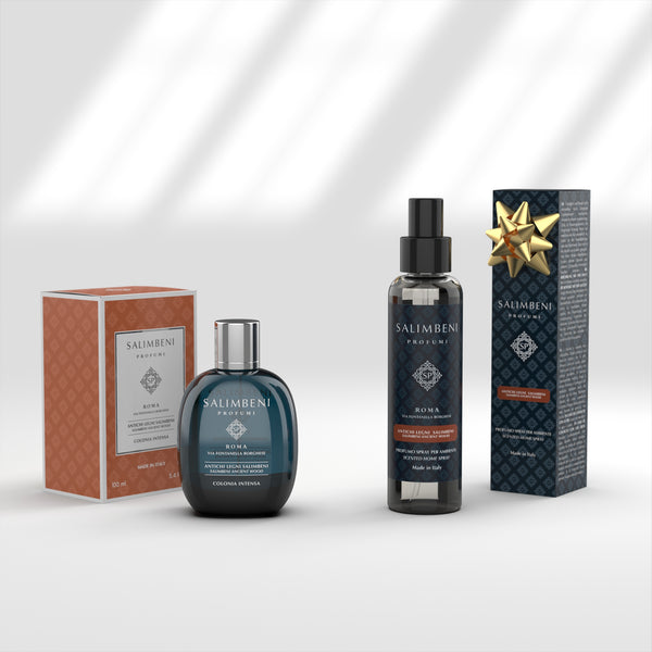 Colonia Intensa 100ml + Ambientador Spray 150ml - Bosques Antiguos Salimbeni