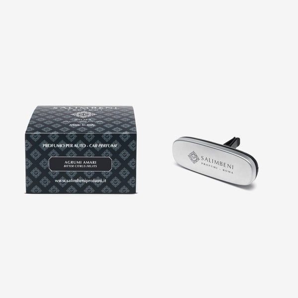 Difusor de coche cromado - Cítricos Amargos
