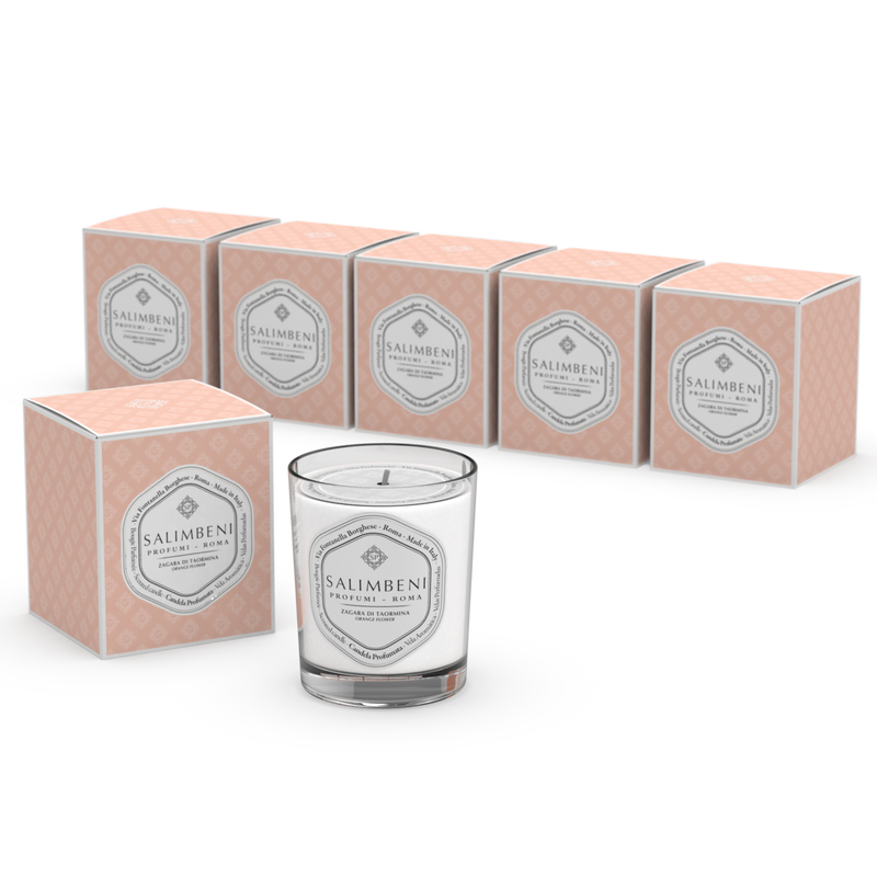 6 Velas Aromáticas 190gr (FRAGANCIA A TU ELECCIÓN)